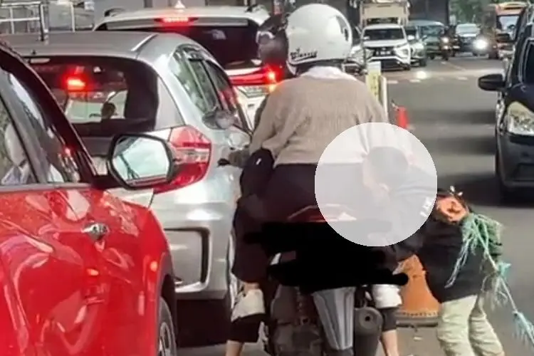 Begini Motif Sebenarnya Aksi Viral Dua Bocah Di Perempatan Jalan Pasteur