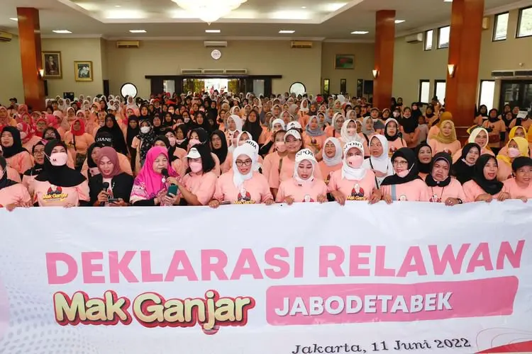 Ribuan Emak di Jabodetabek Dukung Ganjar: Ajarkan Nilai Pendidikan Politik ke Perempuan