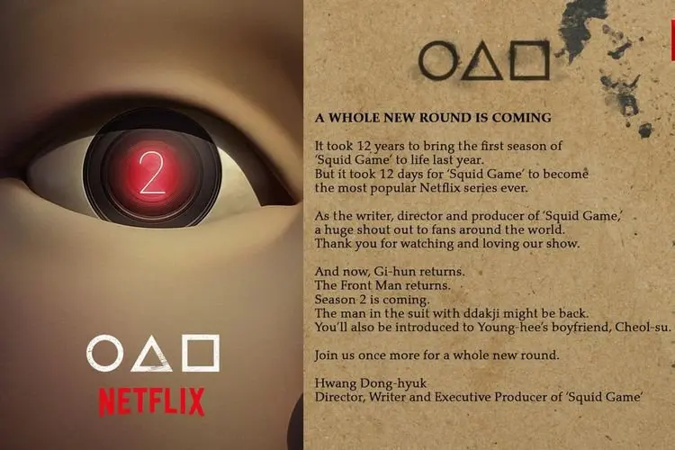 Akhirnya, 'Squid Game' Rilis Teaser Pertama Season 2, Akankah Gong Yoo Kembali Bermain?