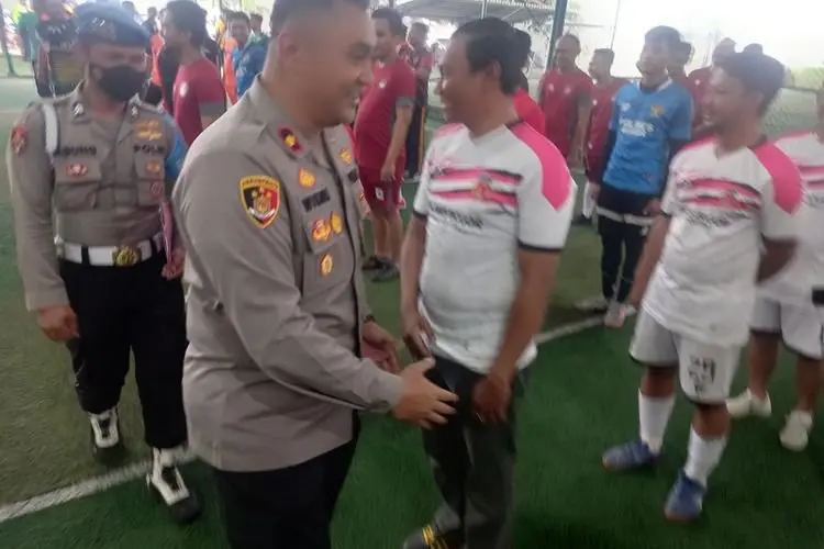 Kompol Wisnu Perdana  Buka Turnamen Futsal Piala Kapolres Bogor 
