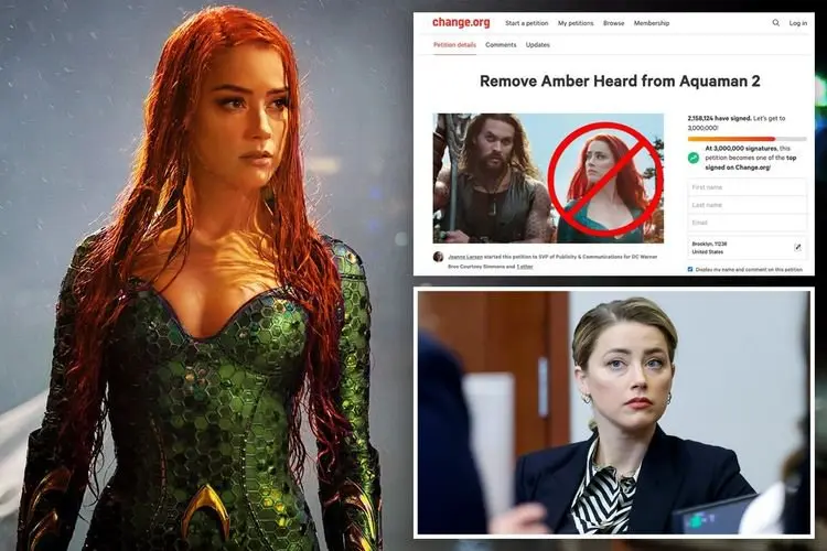 Meski Ramai Berseteru dengan Johnny Depp, Amber Heard Diduga Tak Dipecat dari 'Aquaman 2'