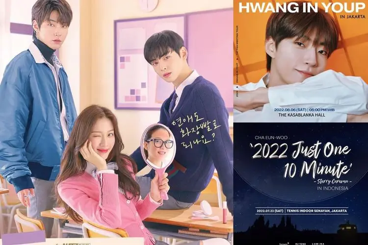 Reuni 'True Beauty', Hwang In Yeop dan Cha Eun Woo Gelar Fanmeeting di Jakarta Jeda 2 Minggu