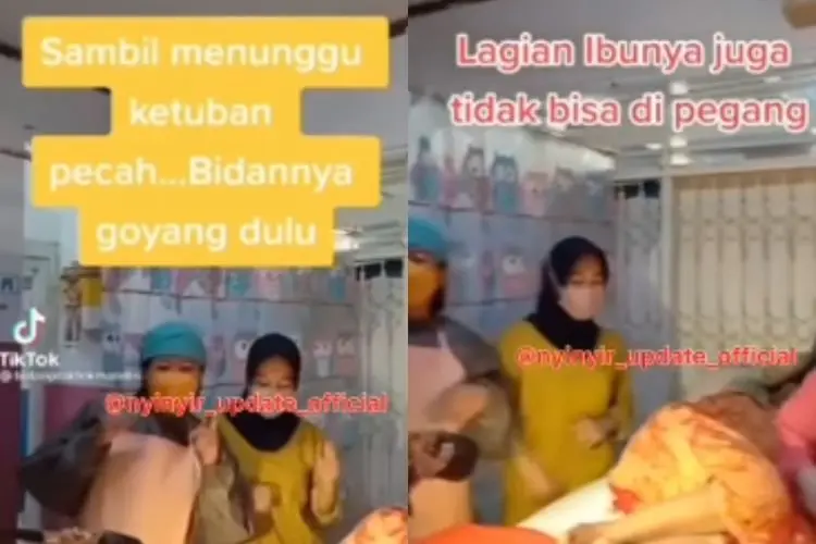 Viral Bidan Joget TikTok Saat Tunggu Pasien Pecah Ketuban Banjir Hujatan Netizen