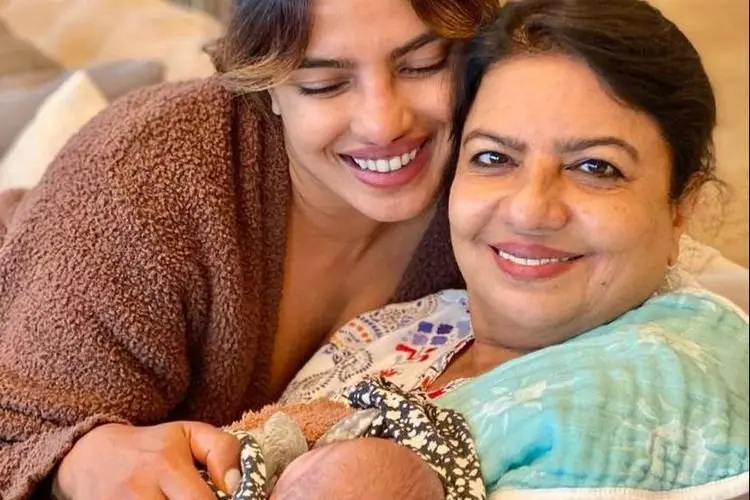 Priyanka Chopra Unggah Foto Bayi dan Ibunya di Instagram, Tiga Perempuan Berbeda Generasi
