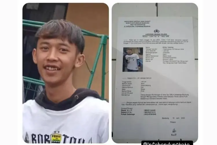 Rizal Taufiq, Bobotoh Sempat Dinyatakan Hilang Usai Persib vs Persebaya
