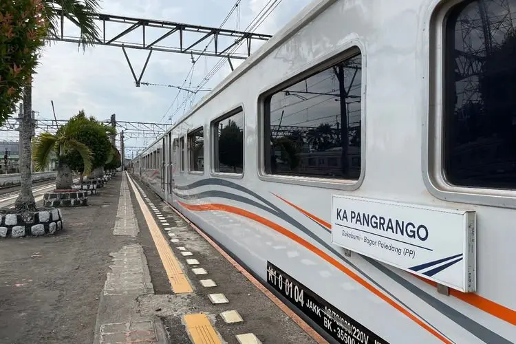 Evakuasi Longsoran Selesai, KA Pangrango Bogor-Sukabumi Kembali Beroperasi