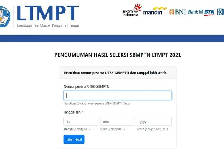Catat! Ini 30 Link Mirror Pengumuman SBMPTN 2022