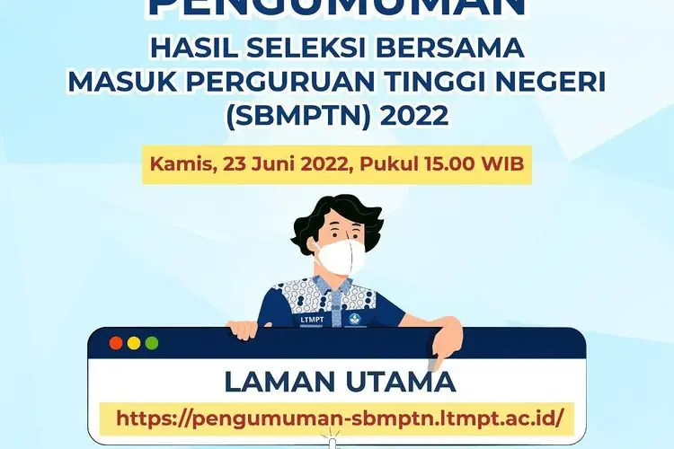 Cara Lihat Nomor Peserta  untuk Cek Pengumuman SBMPTN 2022