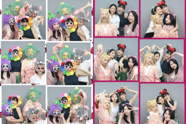 Lisa BLACKPINK, Minnie (G)I-DLE, Jihyo dan Mina TWICE Tunjukan Persahabatan 97 Line