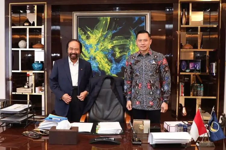 Bertemu Surya Paloh, AHY Ngaku Nyaman dengan NasDem