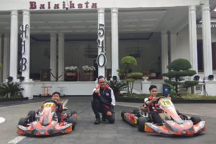 Mantap, Dua Atlet Gokart Kota Bogor Siap Bertanding di Kejuaraan Internasional