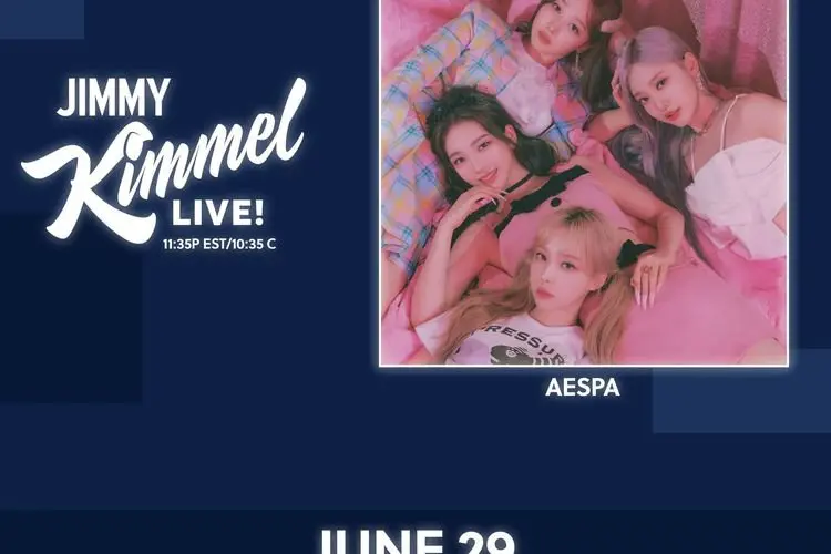 Jelang Comeback, aespa Akan Tampil di 'Jimmy Kimmel Live' Minggu Depan