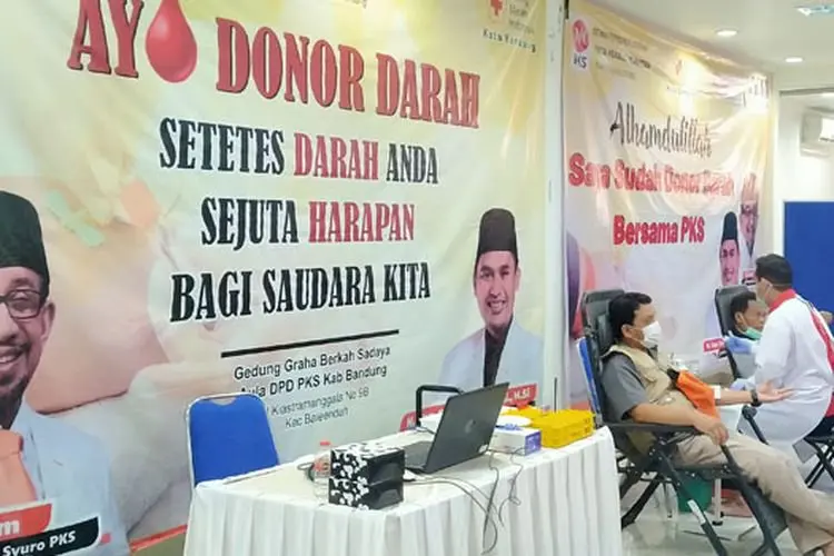 PKS Jabar Targetkan 100 Ribu Donor Darah Hingga 2025 Mendatang