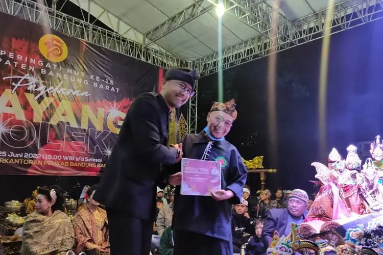 Wayang Golek Kali Pertama Digelar di Kepemimpinan Hengky Kurniawan, Pepadi KBB Ungkap Hal Ini