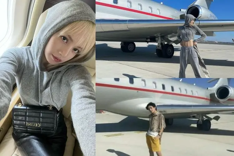 Lisa BLACKPINK Dikabarkan Beli Jet Pribadi Baru, Undang V BTS dan Park Bo Gum Pergi ke Paris Bersama?