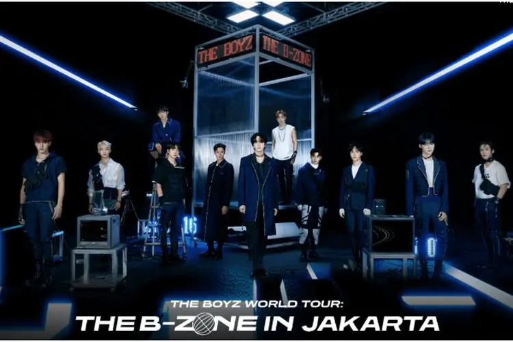 Eric Absen dalam Konser The Boyz Bertajuk "THE B-ZONE" di Jakarta