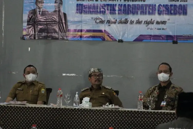 Tangkal Berita Hoax, Pemkab Cirebon Gandeng Wartawan Gawe Bareng Majukan Daerah