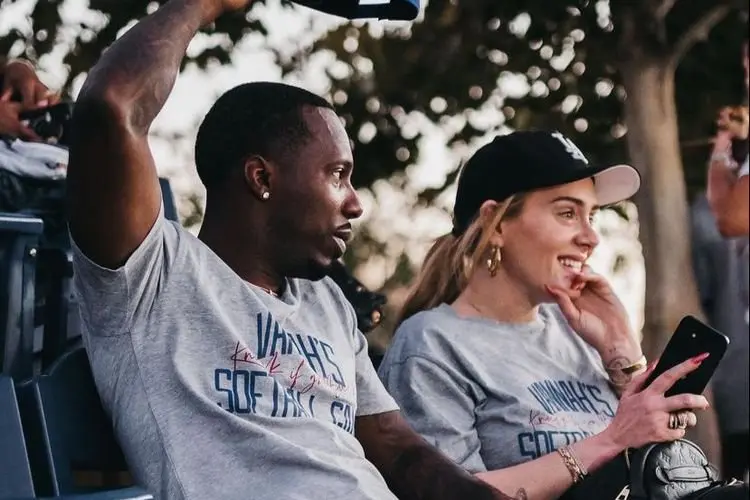Adele dan Rich Paul Hadiri Pernikahan Kevin Love, Warna Hitam Menjadi Tema Pakaian