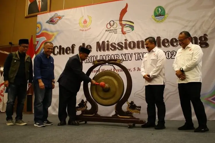 Panitia Pusat Porprov XIV/2022 Jabar Gelar CdM Meeting