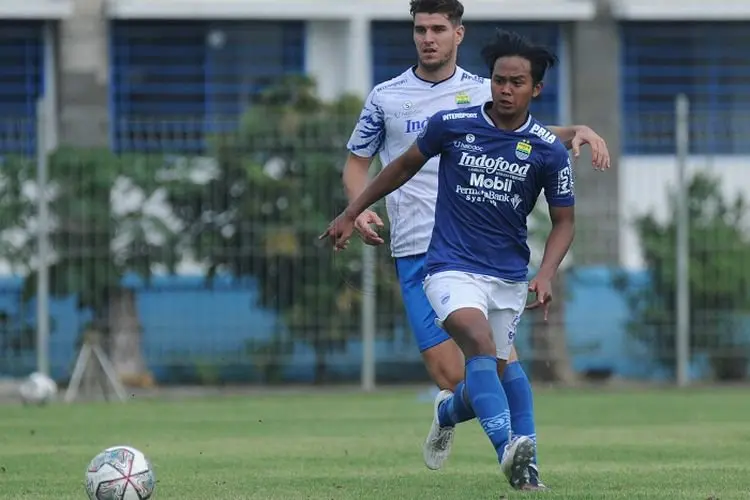 Striker Muda Persib Ridwan Ansori Manfaatkan Piala Indonesia Dibandingkan Liga 1