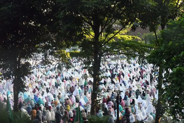 Jemaah Muhamadiyah Jabar Gelar Salat Idul Adha