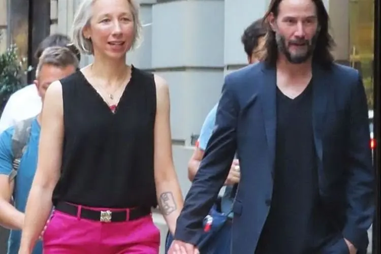 Keanu Reeves dan Alexandra Grant Kembali Tampilkan Kemesraan di American Buffalo, Broadway
