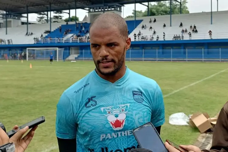 Akhirnya, David da Silva Gabung Sesi Latihan Persib Bandung