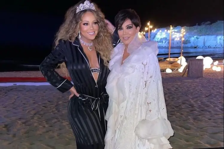 Terlihat Akrab dan Menyenangkan, Mariah Carey Unggah Foto Bersama Kris Jenner di Instagramnya