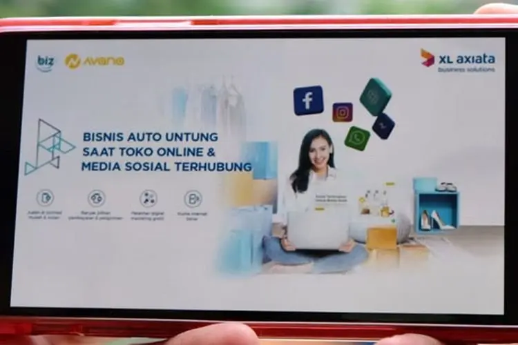 XL Axiata Business Solutions dan AVANA Permudah UMKM Tingkatkan Penjualan Lewat Sosial Media
