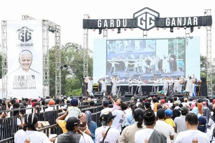 Tak Terbendung, Lautan Cinta Rakyat Banten Dukung Ganjar Pranowo 