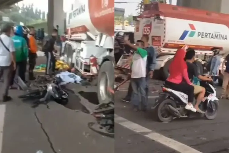 Truk Tangki Seruduk Puluhan Pengendara di Cibubur, Begini Pernyataan Resmi Pertamina