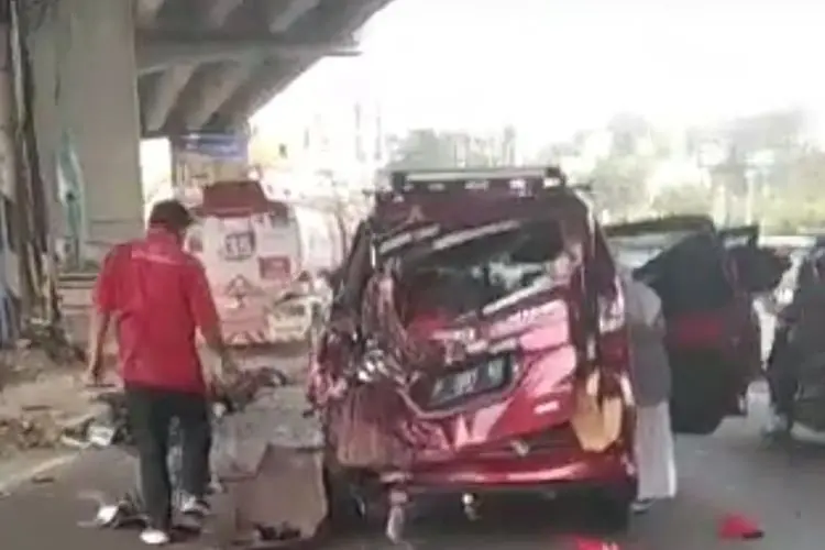 Kecelakaan Maut Cibubur, Truk Tangki Pertamina Diduga Rem Blong 