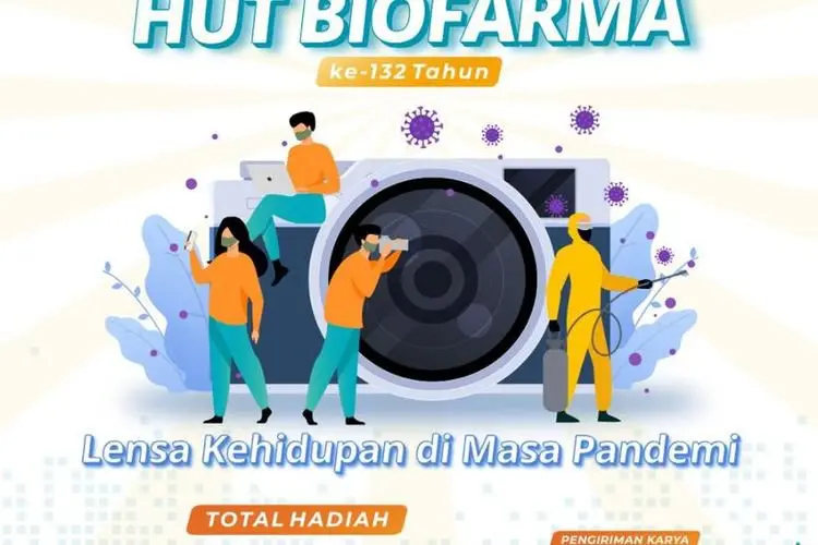 Meriahkan Hari Jadi ke 132 Tahun, Biofarma Gandeng PFI Gelar Lomba Foto untuk Jurnalis dan Masyarakat Umum