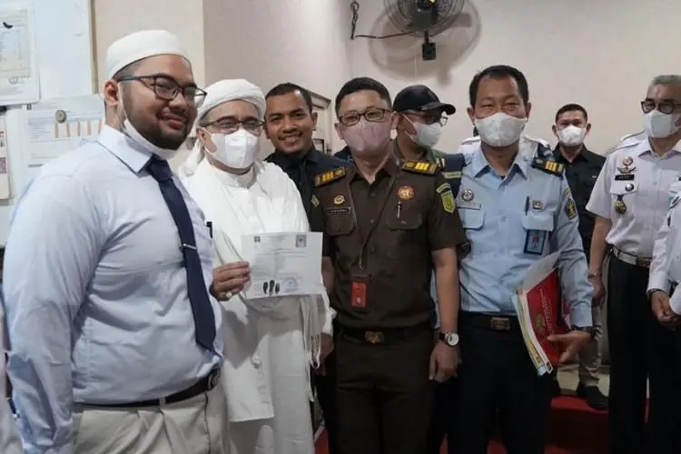 Dinyatakan Bebas Bersyarat, Habib Rizieq Telah Lunasi Denda Rp20 Juta