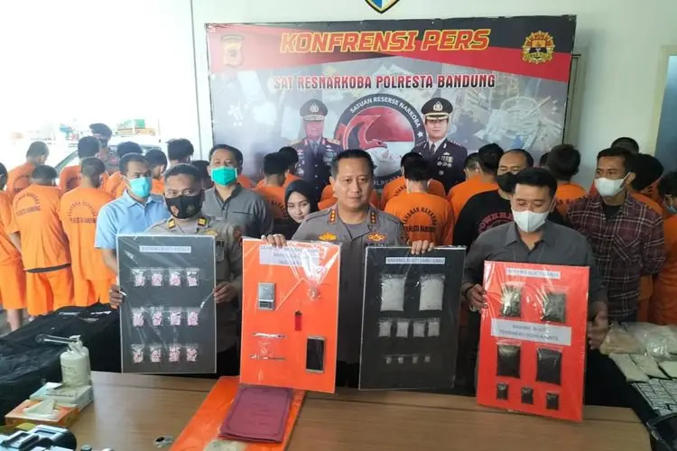 Polresta Bandung Klaim Selamatkan Ribuan Jiwa dari Ancaman Narkoba