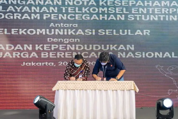 Dukung Program Pencegahan Stunting di Indonesia, Telkomsel dan BKKBN Kolaborasi