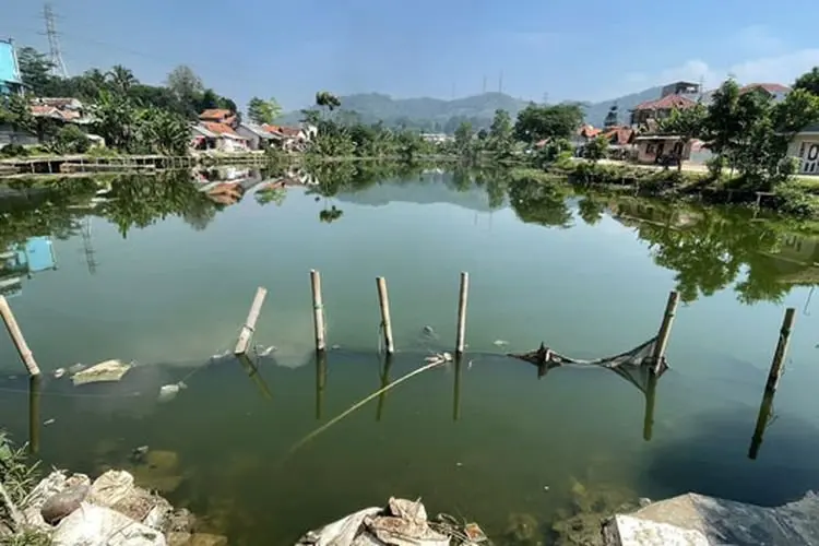 Sempat Tercemar Hingga Berwarna Hitam, Kondisi Situ Dua Ciburuy di KBB Berangsur Pulih