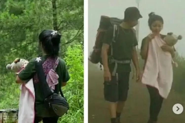 Bayi 6 Bulan Dibawa Naik Gunung, Netizen: Nyawa Gak Bisa Diganti