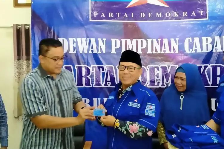 Asep Ihsan  Dulu di Partai Golkar, Kecewa, Eh Sekarang Pindah ke Partai Demokrat
