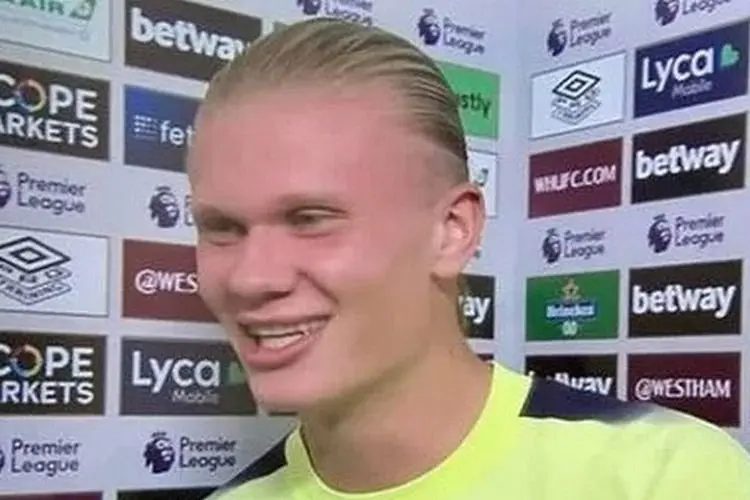 Kacau...Baru Juga Tampil, Erling Haaland Langsung Bikin Heboh di Inggris, Karena Apa?