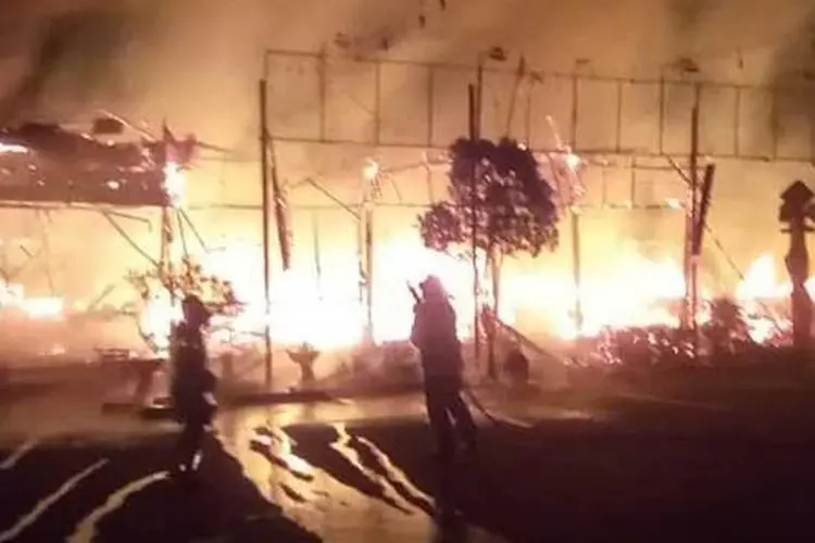 Kerugian Sebesar Rp700 Juta Ditimbulkan Akibat RM Tahu Sumedang di Limbangan Garut Terbakar