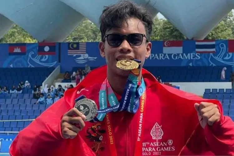 Sumbang  8 Medali Emas, Atlet NPCI Kabupaten Bekasi Bantu Indonesia Pertahankan Juara Umum
