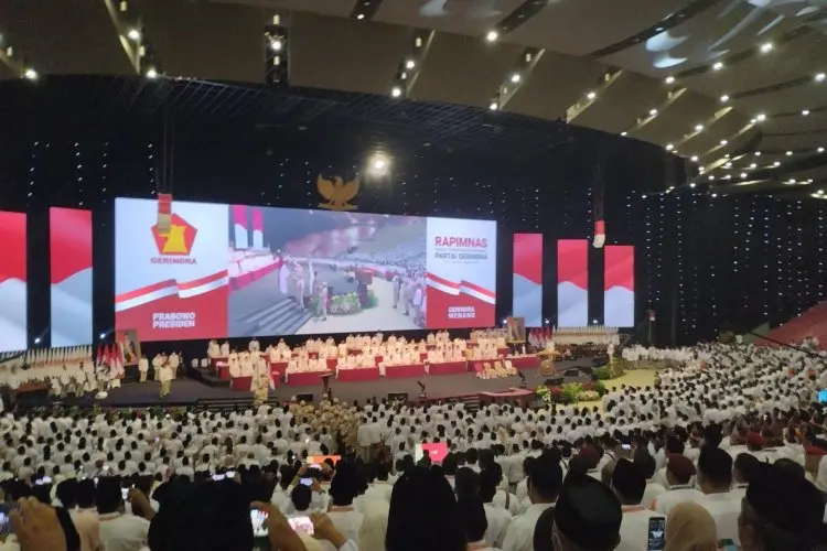 Gerindra Gelar Rapimnas di Bogor, Prabowo Bakal Diusung Kembali Jadi Capres 2024