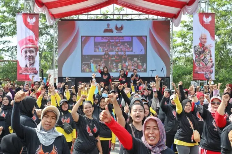 Ribuan Warga Bekasi Dukung Ganjar di 2024