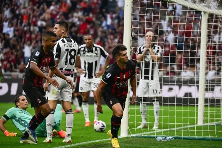 Laga Perdana, AC Milan Sukses Bungkam Udinese dengan Skor 4-2