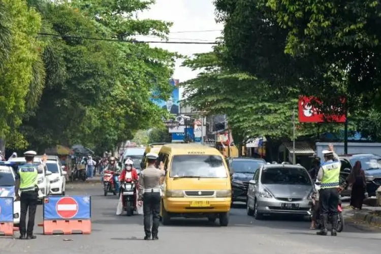 Cara Unik Polres Cirebon Kota Merayakan HUT ke-77 RI