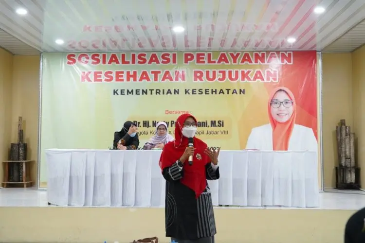 Sosialisasikan Germas, Netty: Pemerintah dan Masyarakat Harus Bekerja Sama Merealisasikan Transformasi Kesehatan   
