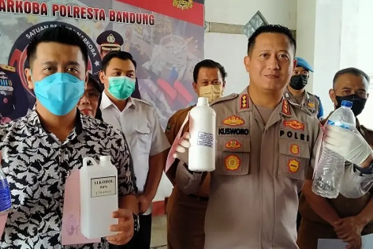 Empat Orang Tewas di Cileunyi, Polisi Pastikan Karena Menenggak Miras Oplosan