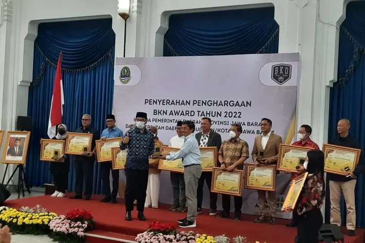 Panen Penghargaan, Pemprov Jabar Mendulang 12 Kategori BKN Award 2022