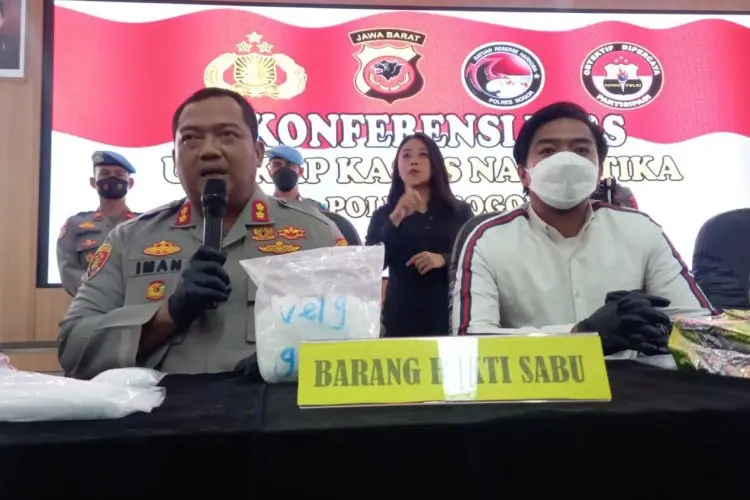 Bandar Sabu Senilai Rp 1,6 Milyar, Diamankan Polres Bogor